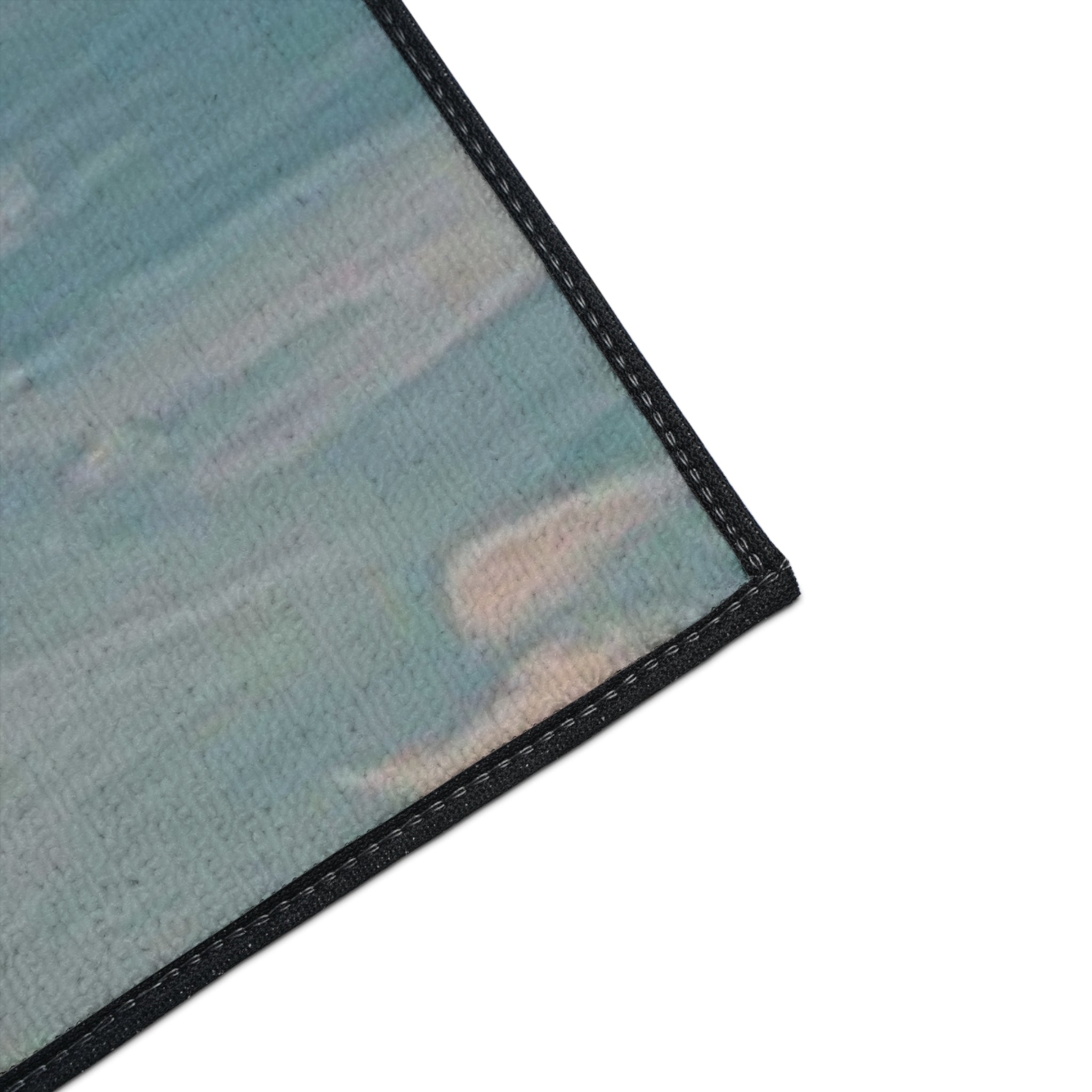 Christmas Fish Floor Mat — Merry Christmas Santa Hat Fish Holiday Door Mat