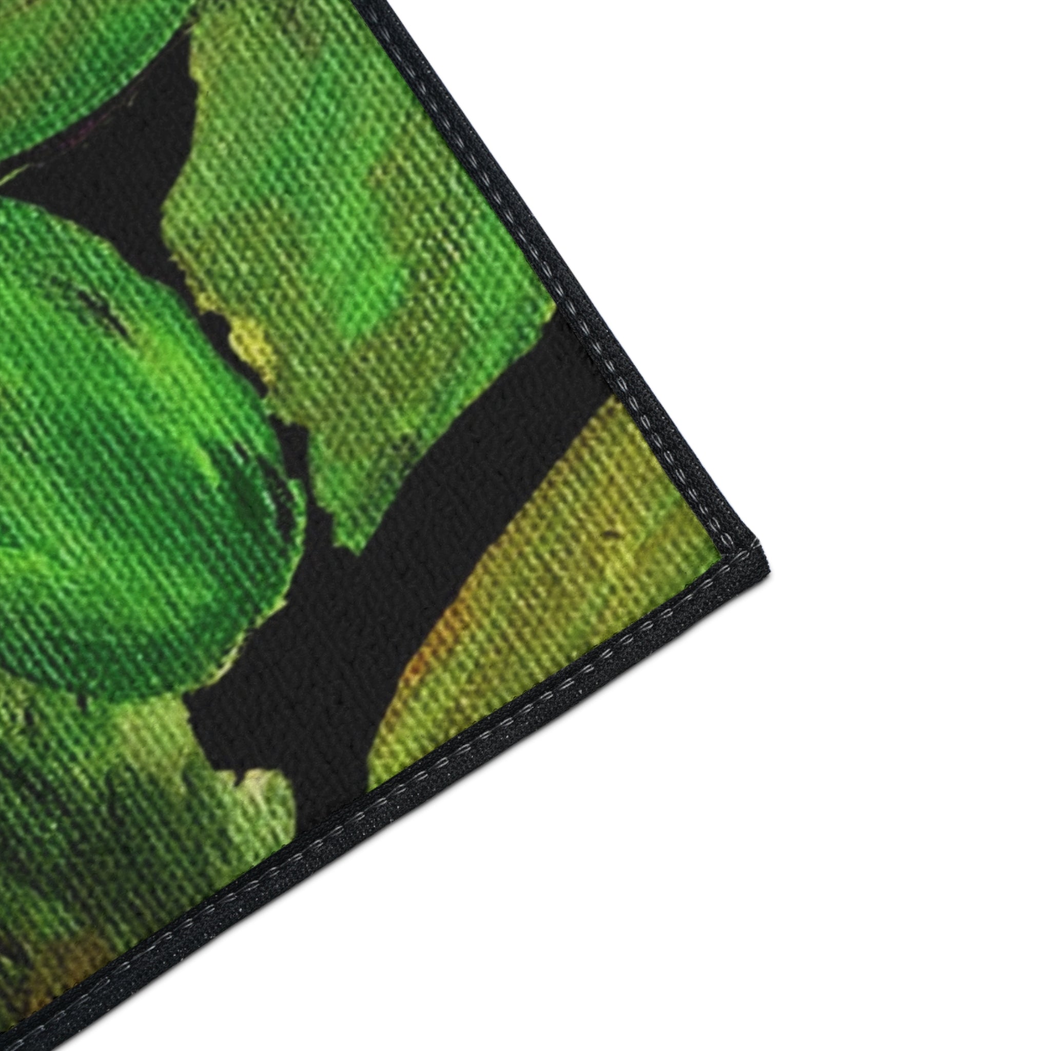 Tropical Palm Doormat — Colorful Heavy-Duty Floor Mat