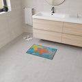 Starfish Beach Floor Mat — Colorful Coastal Doormat
