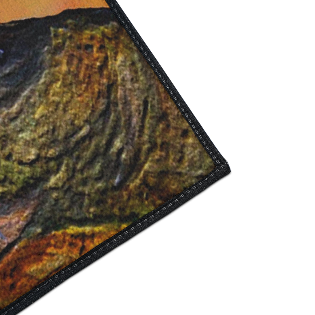 Alligator Head Heavy Duty Floor Mat – Rugged Tropical Entrance Rug