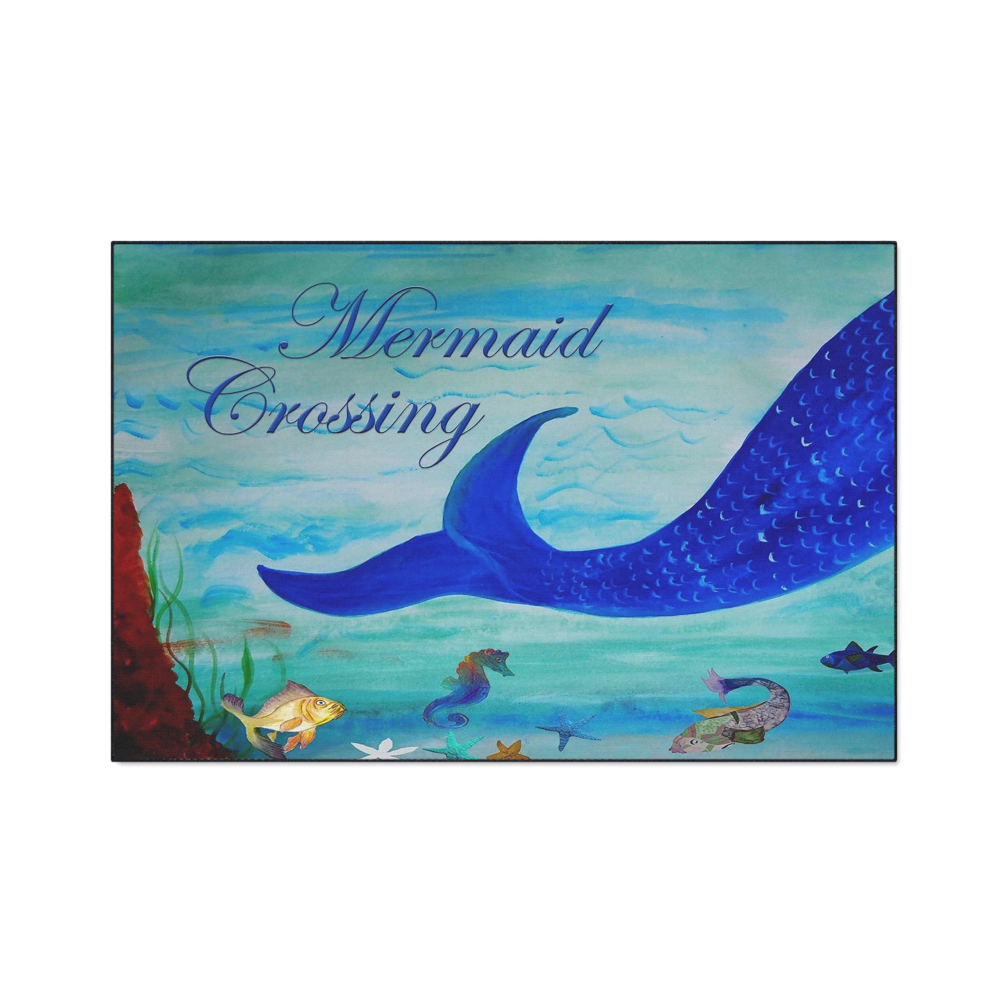 Mermaid Crossing Heavy Duty Floor Mat