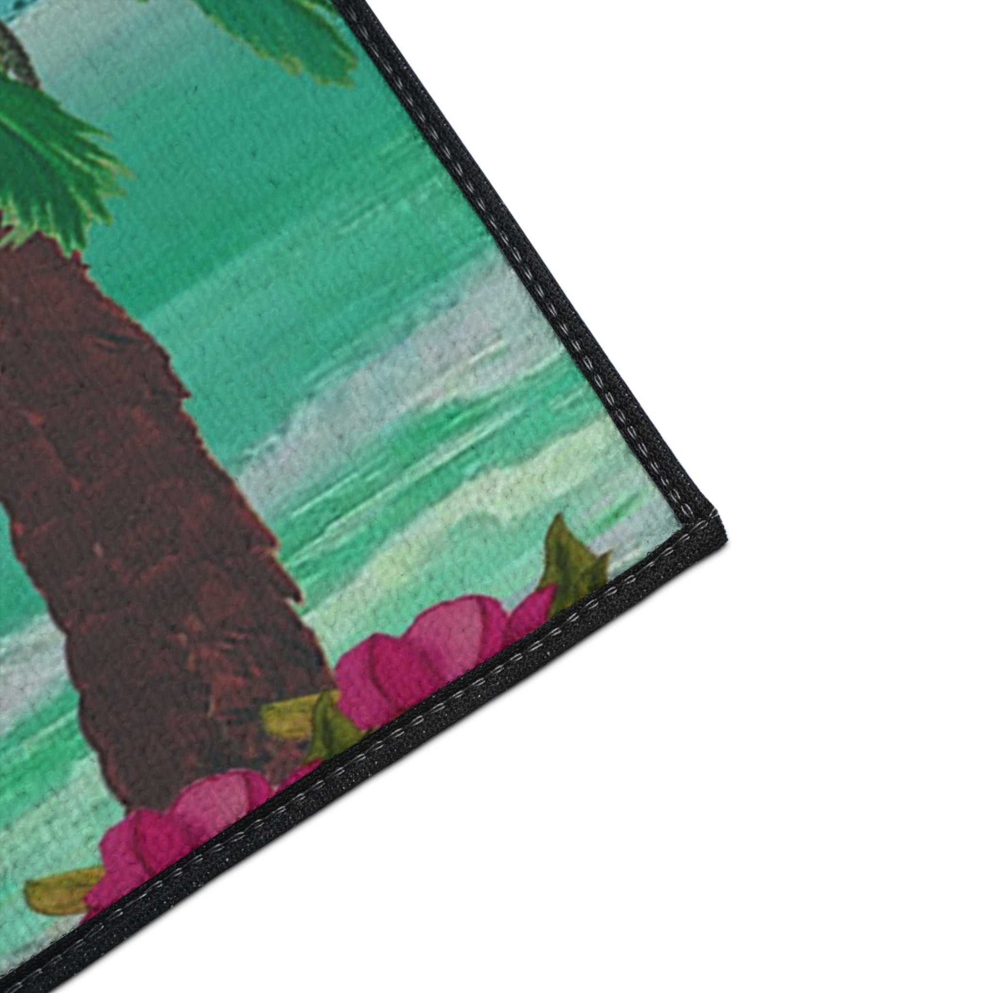 Beach Cocktail Floor Mat – "It's 5 O'Clock Somewhere" Heavy Duty Welcome Mat