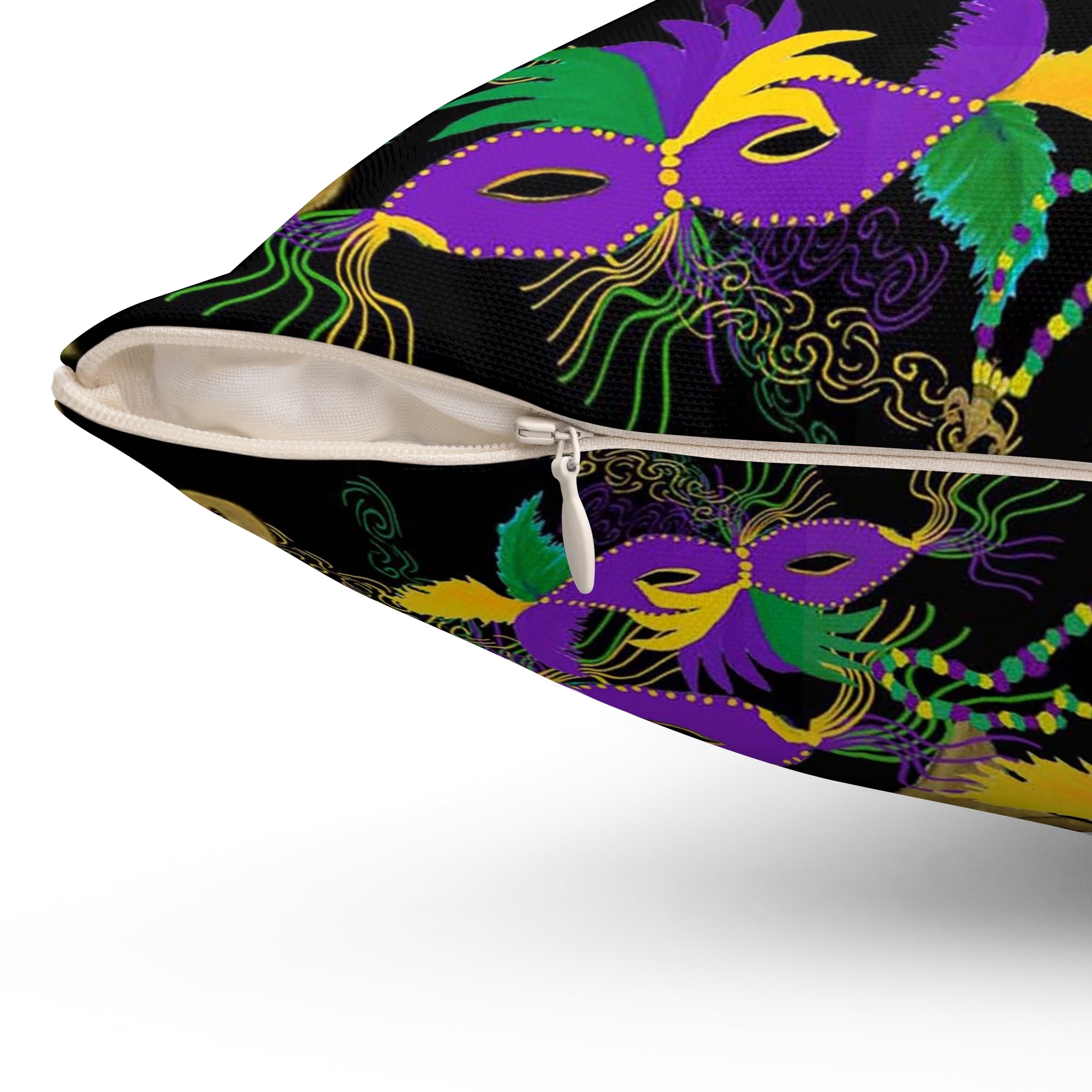 Mardi Gras Fleur-de-Lis Decorative Pillow