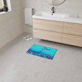 Underwater Mermaid and Whale Floor Mat — Ocean Wildlife Heavy Duty Doormat